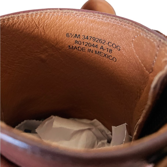 NEW Frye Melissa button leather zip ankle boot size 6.5 - Picture 11 of 11